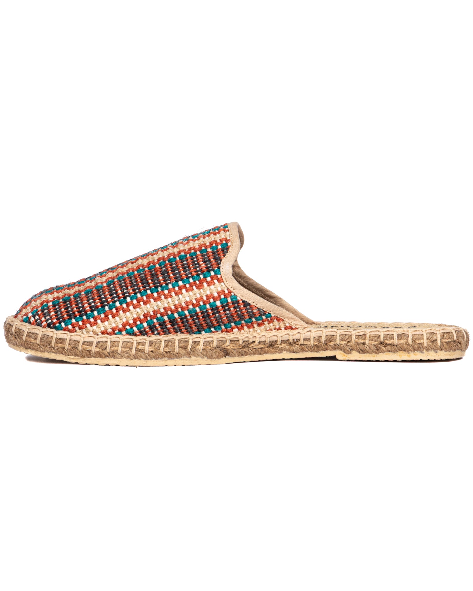 Taormina - mules espadrillas a righe multicolore