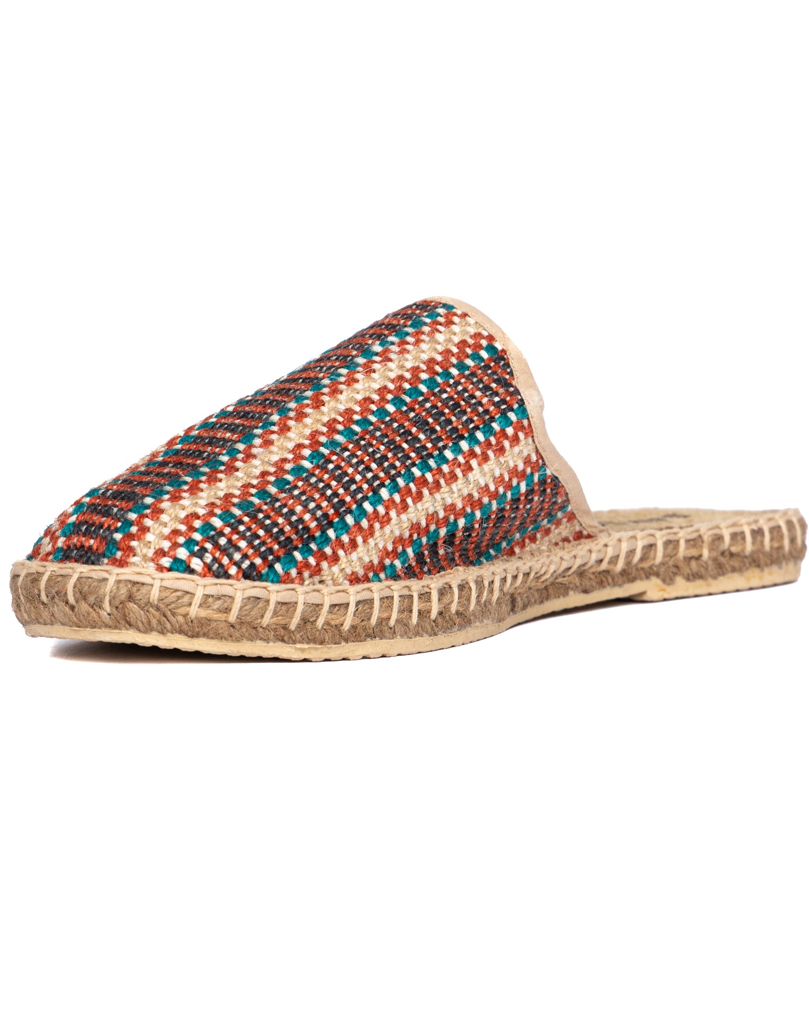 Taormina - mules espadrillas a righe multicolore