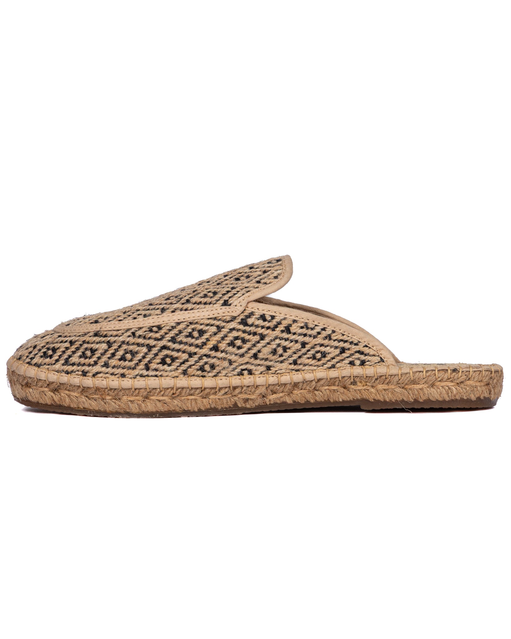 Sirolo - ethnic espadrilles mules brown