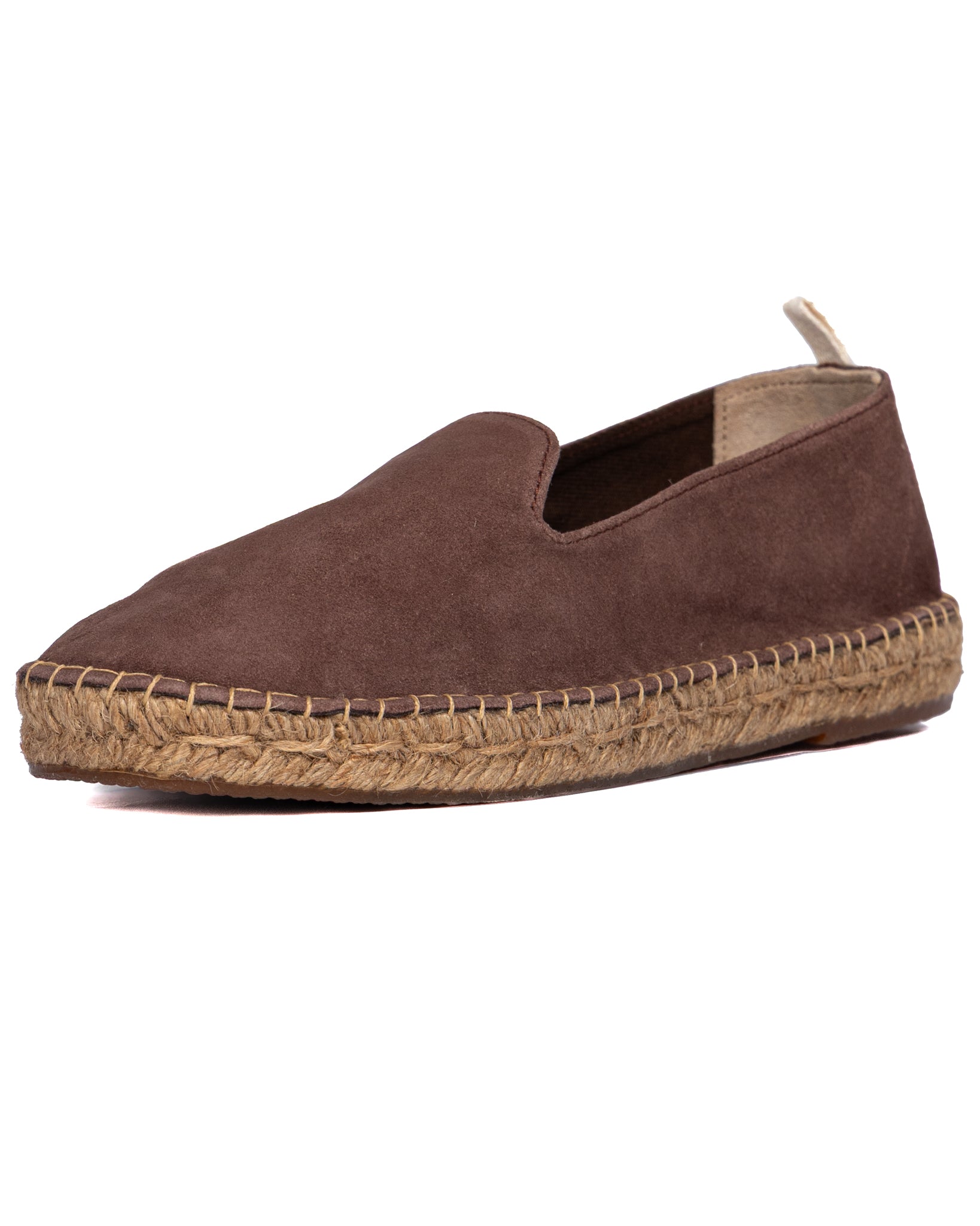 Athens - brown suede espadrilles