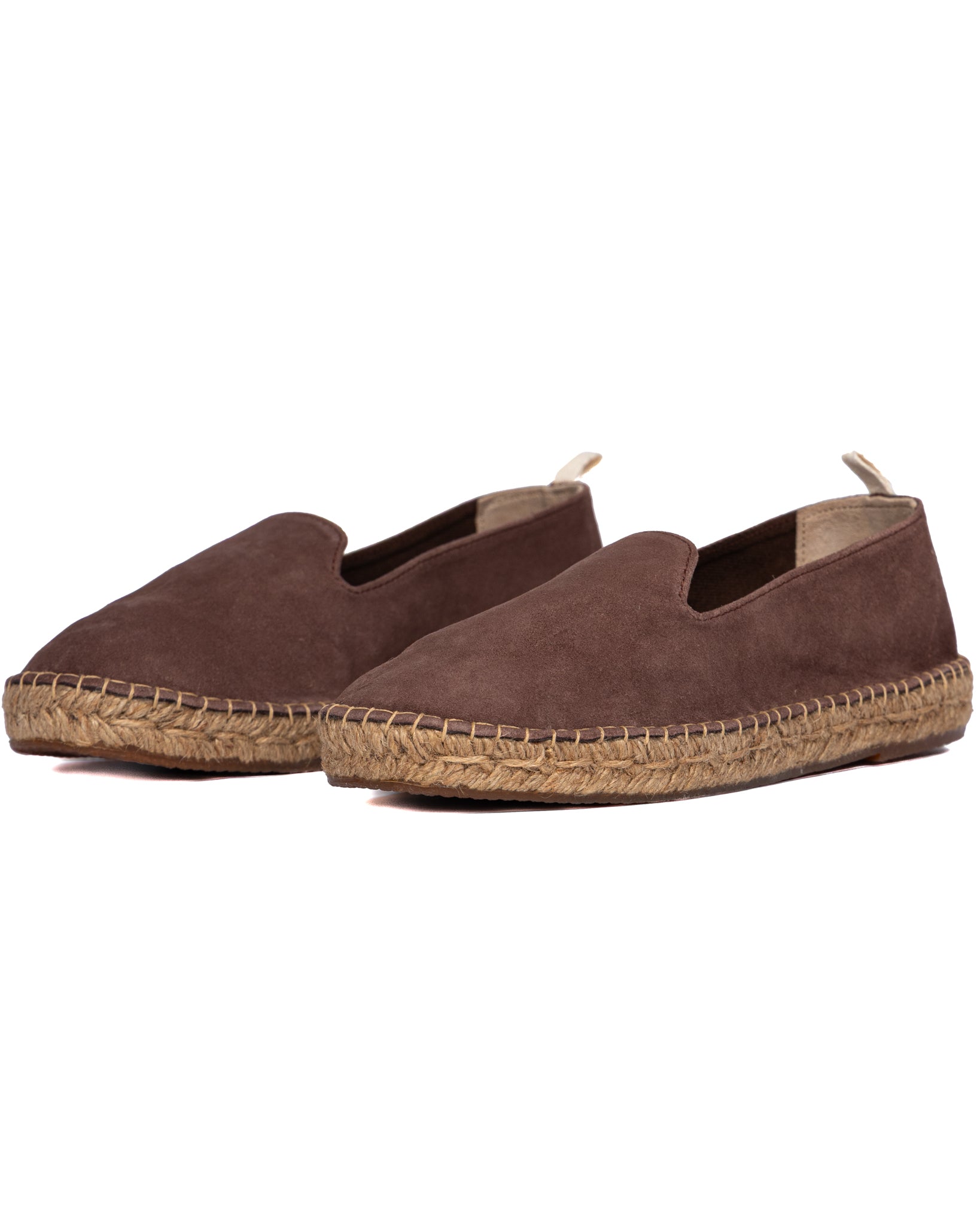 Athens - brown suede espadrilles