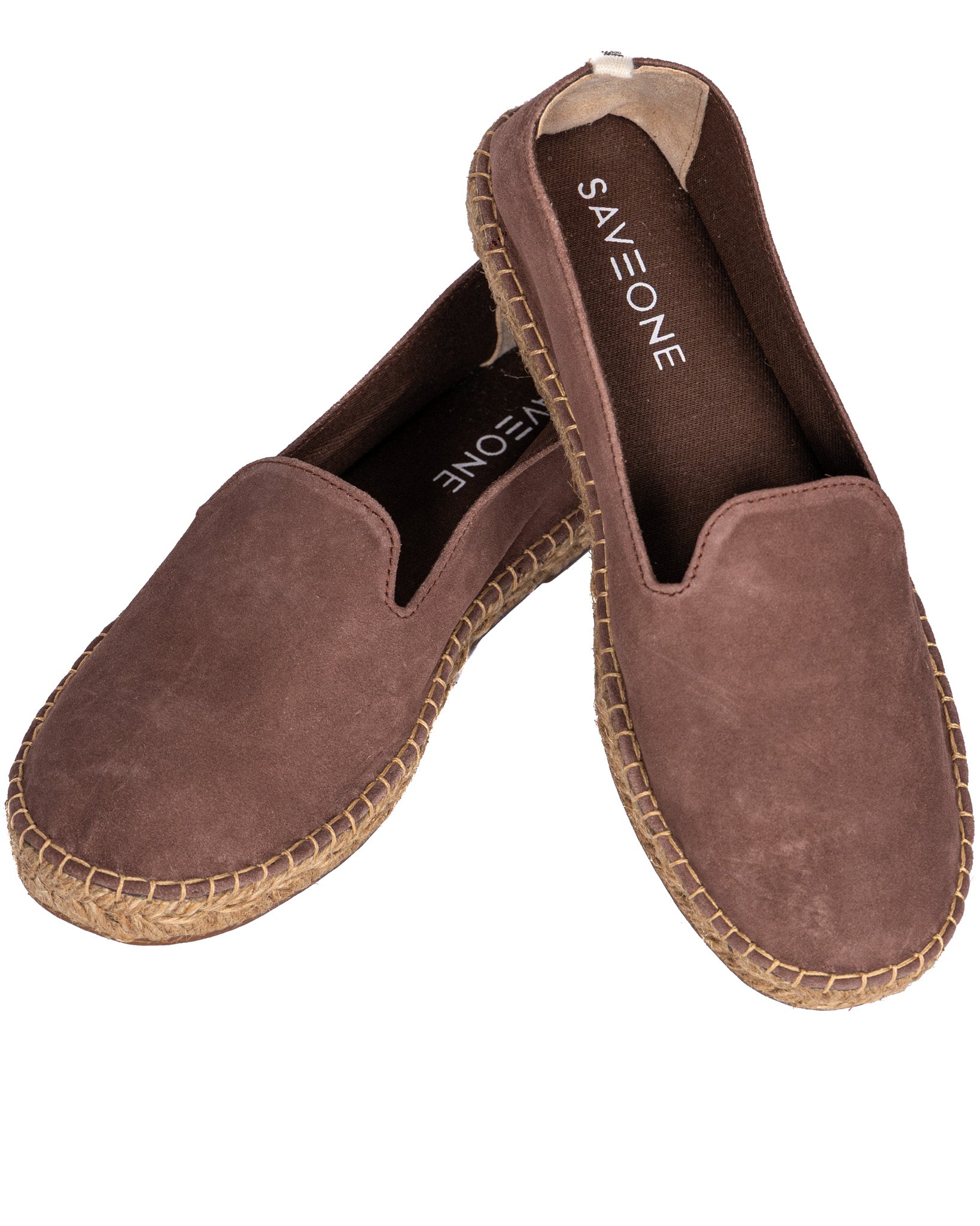 Athens - brown suede espadrilles