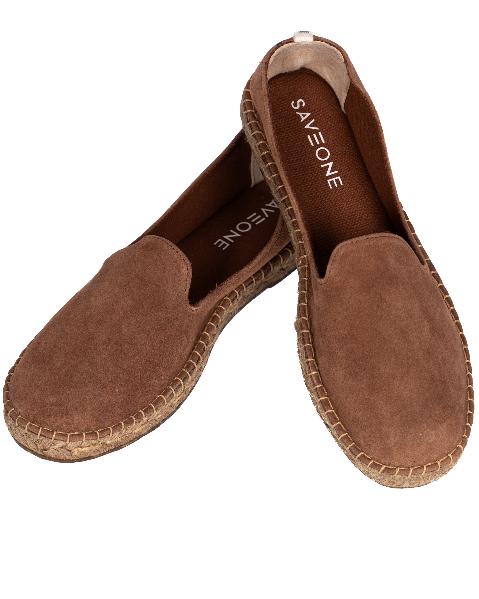 Atene - espadrillas camoscio cammello