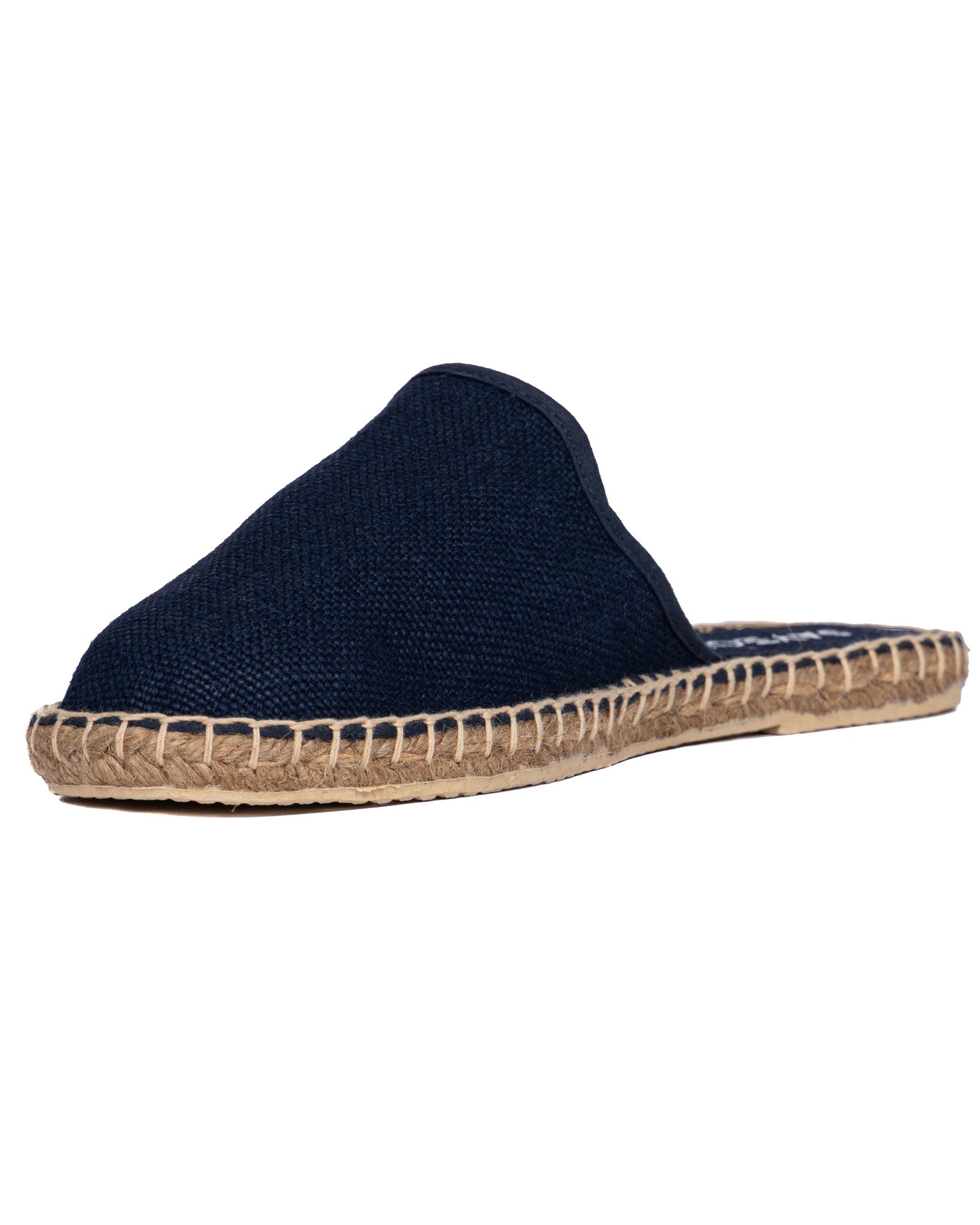 Portofino - dark blue espadrilles mules
