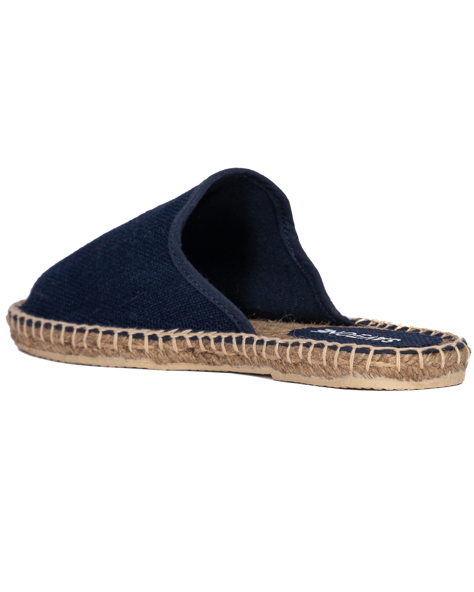 Portofino - dark blue espadrilles mules