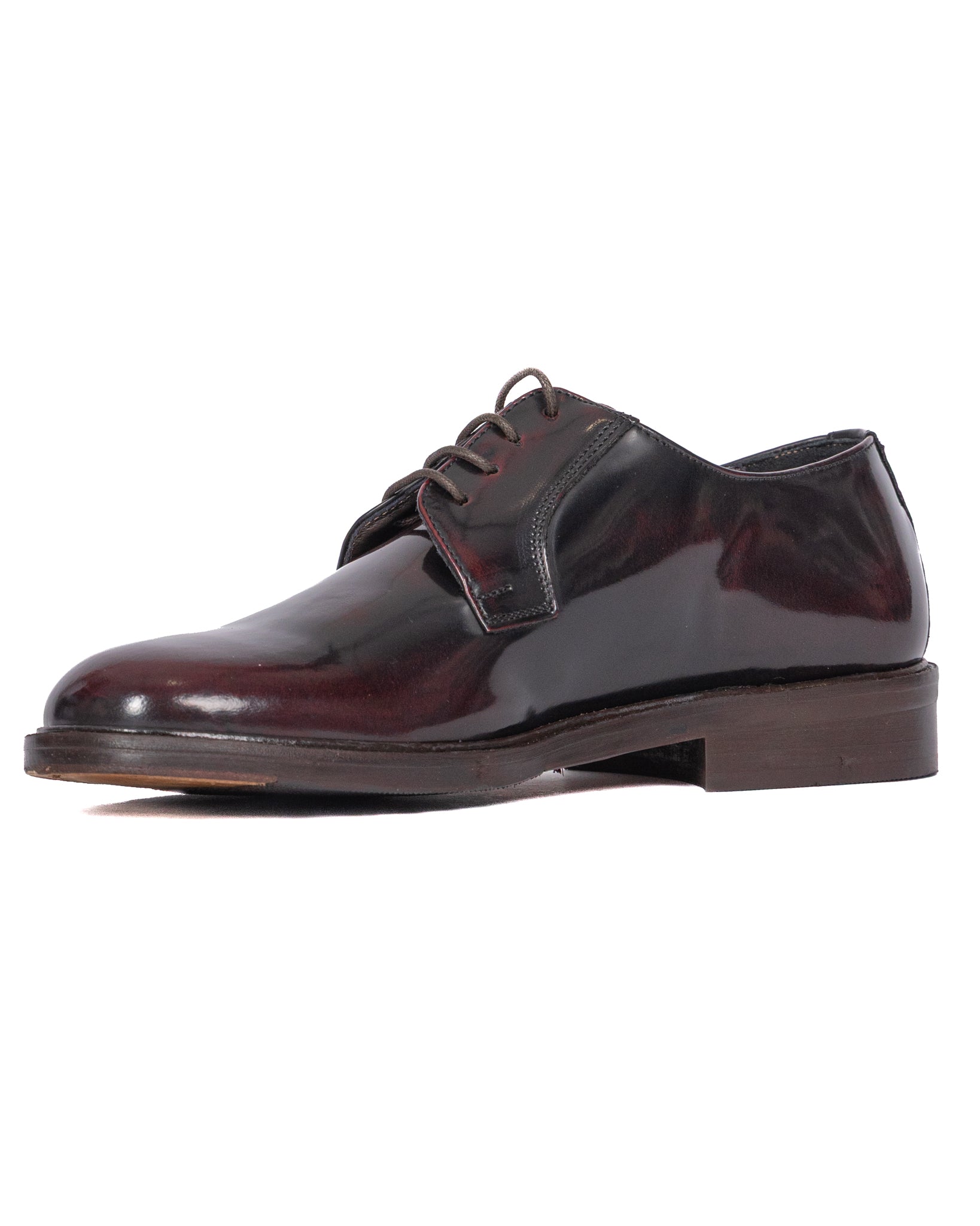 Derby Edgar in pelle bordeaux