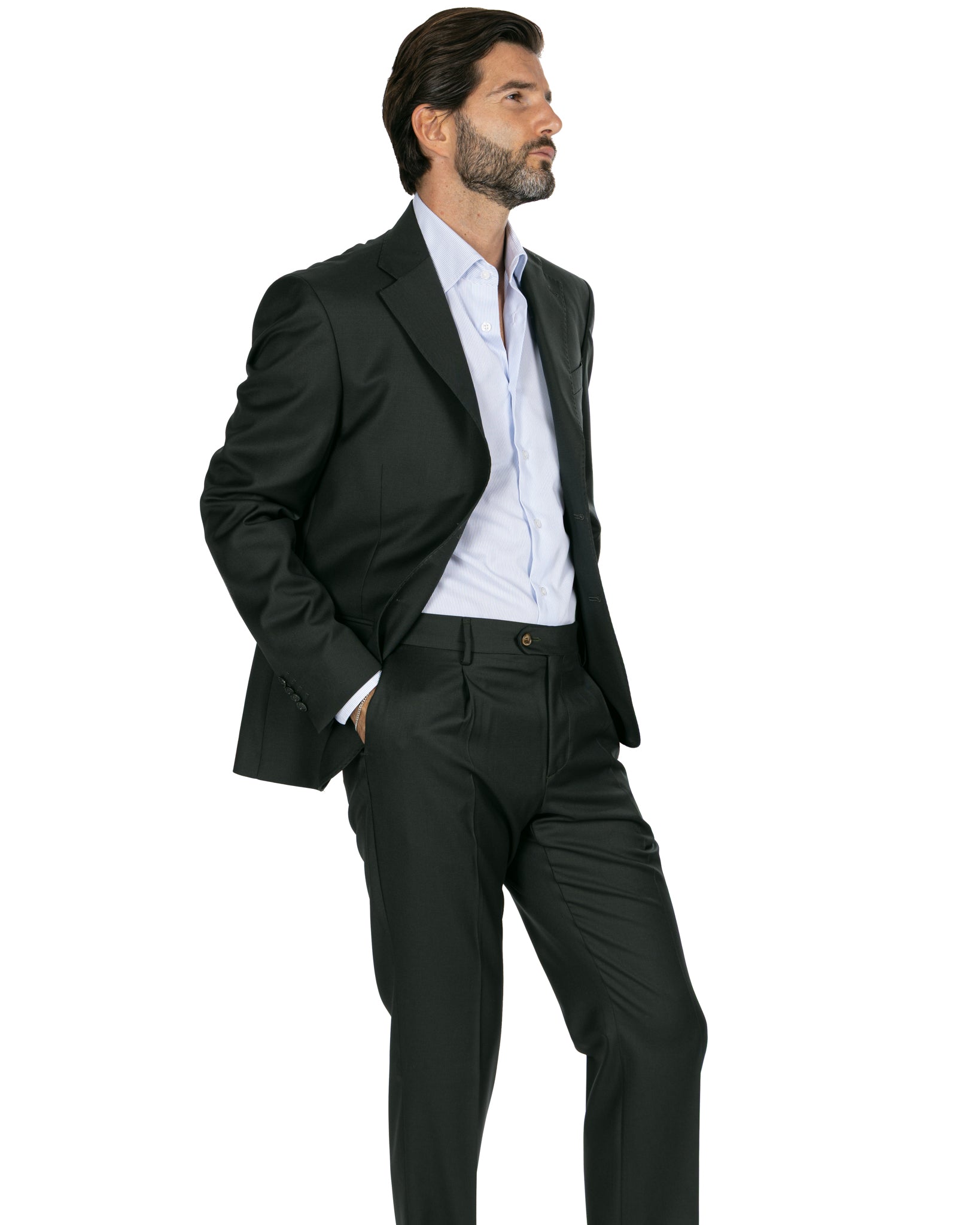 Veste New Jersey en laine canon militaire