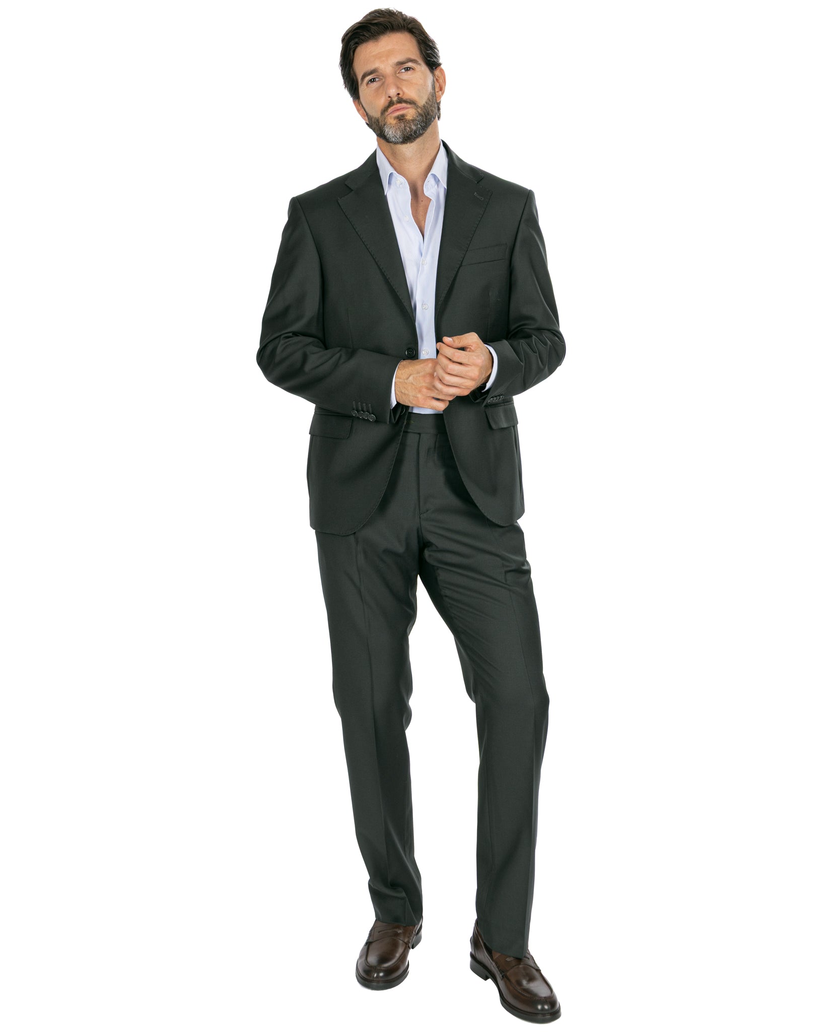 Veste New Jersey en laine canon militaire