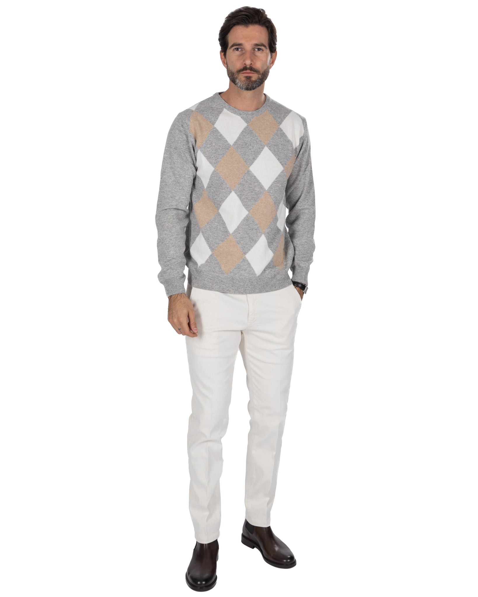 Cream-colored Jack trousers