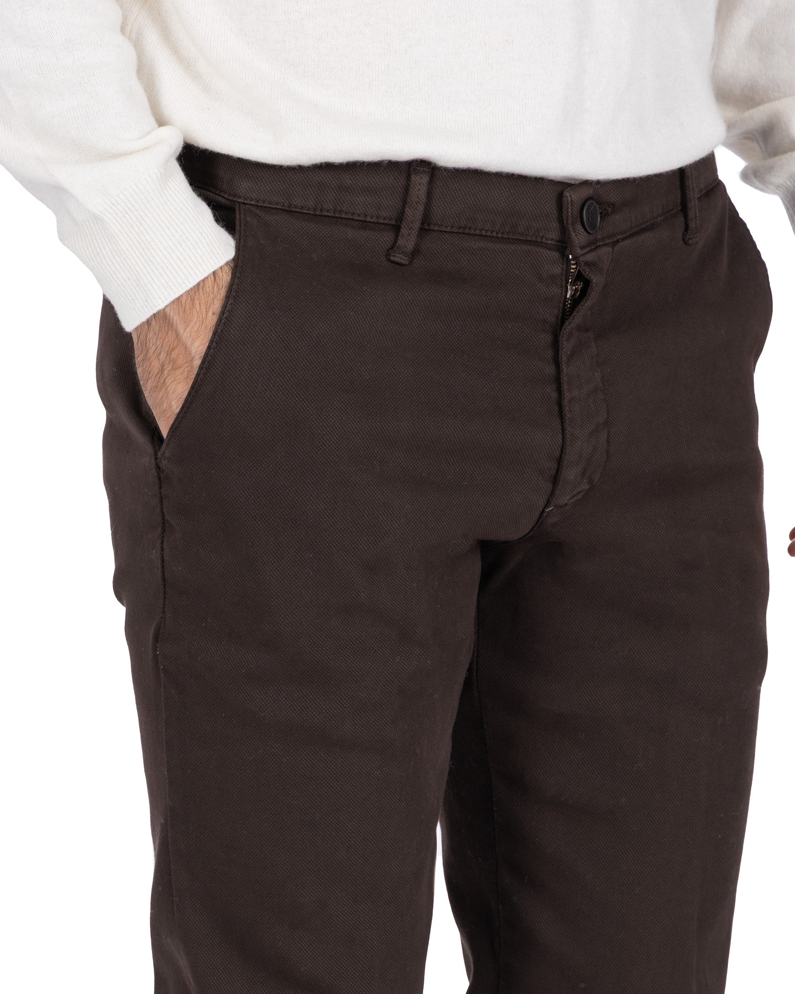 Dark brown armored Jack trousers