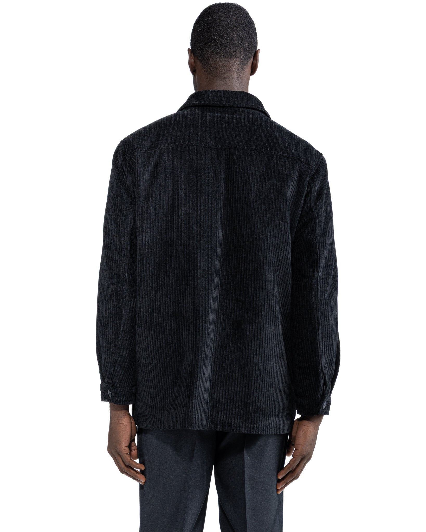 Giacca oversize Jeremie in velluto nero