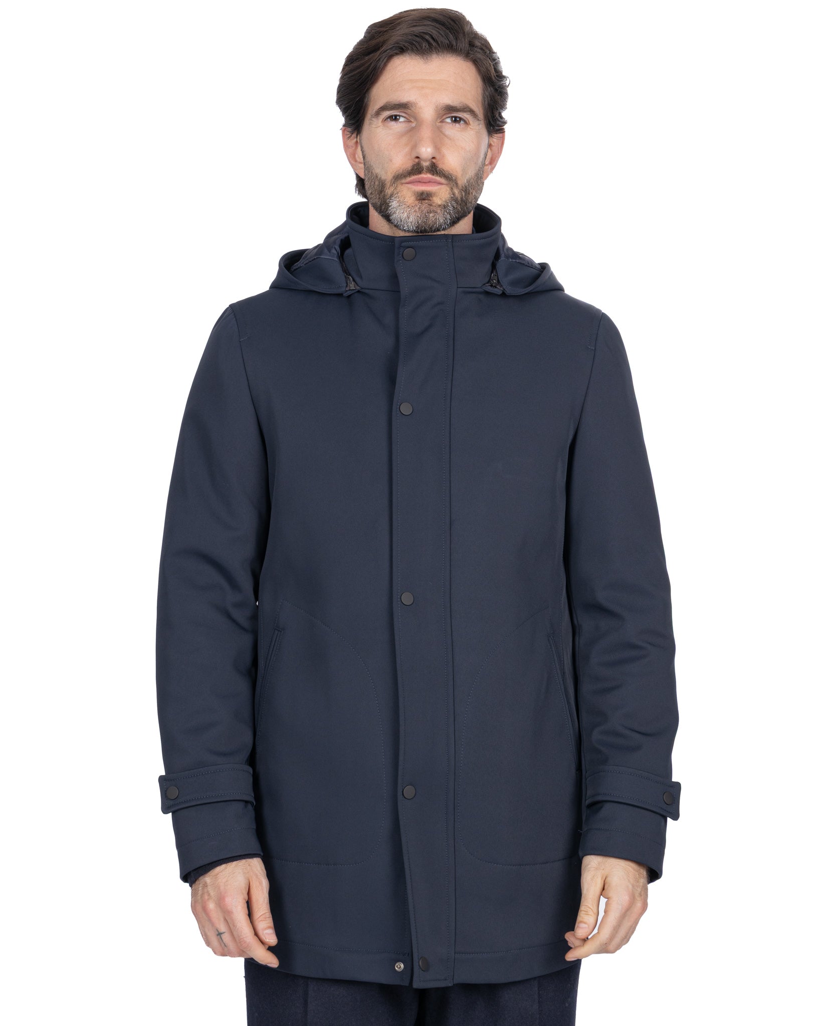Dylan - blue technical jacket