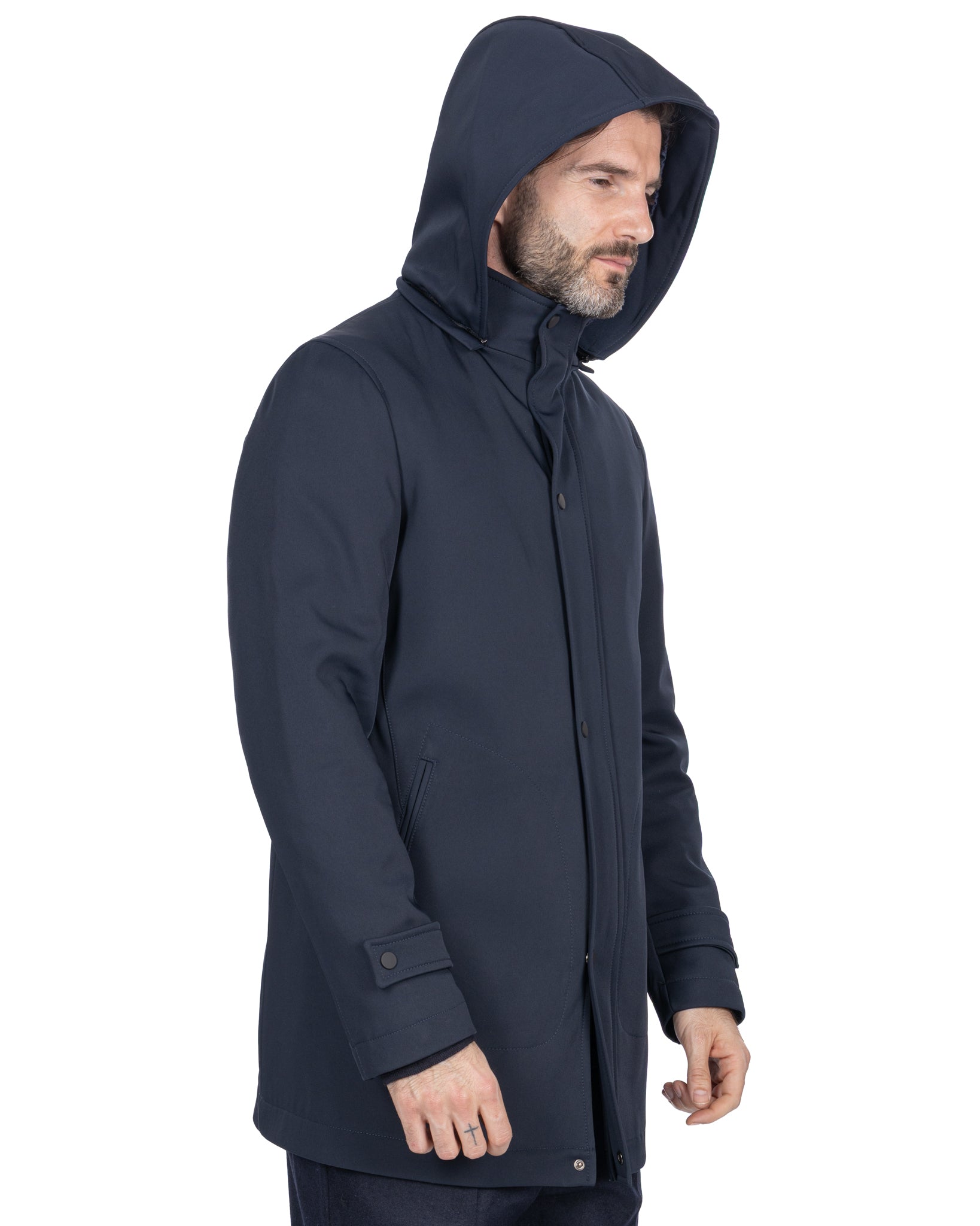 Dylan - blue technical jacket