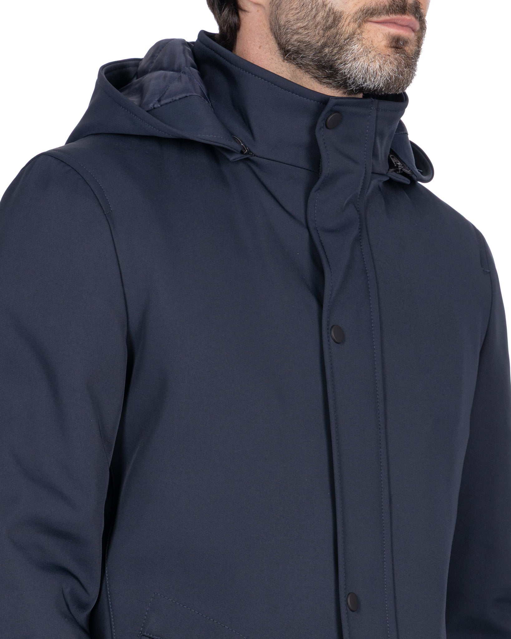 Dylan - blue technical jacket
