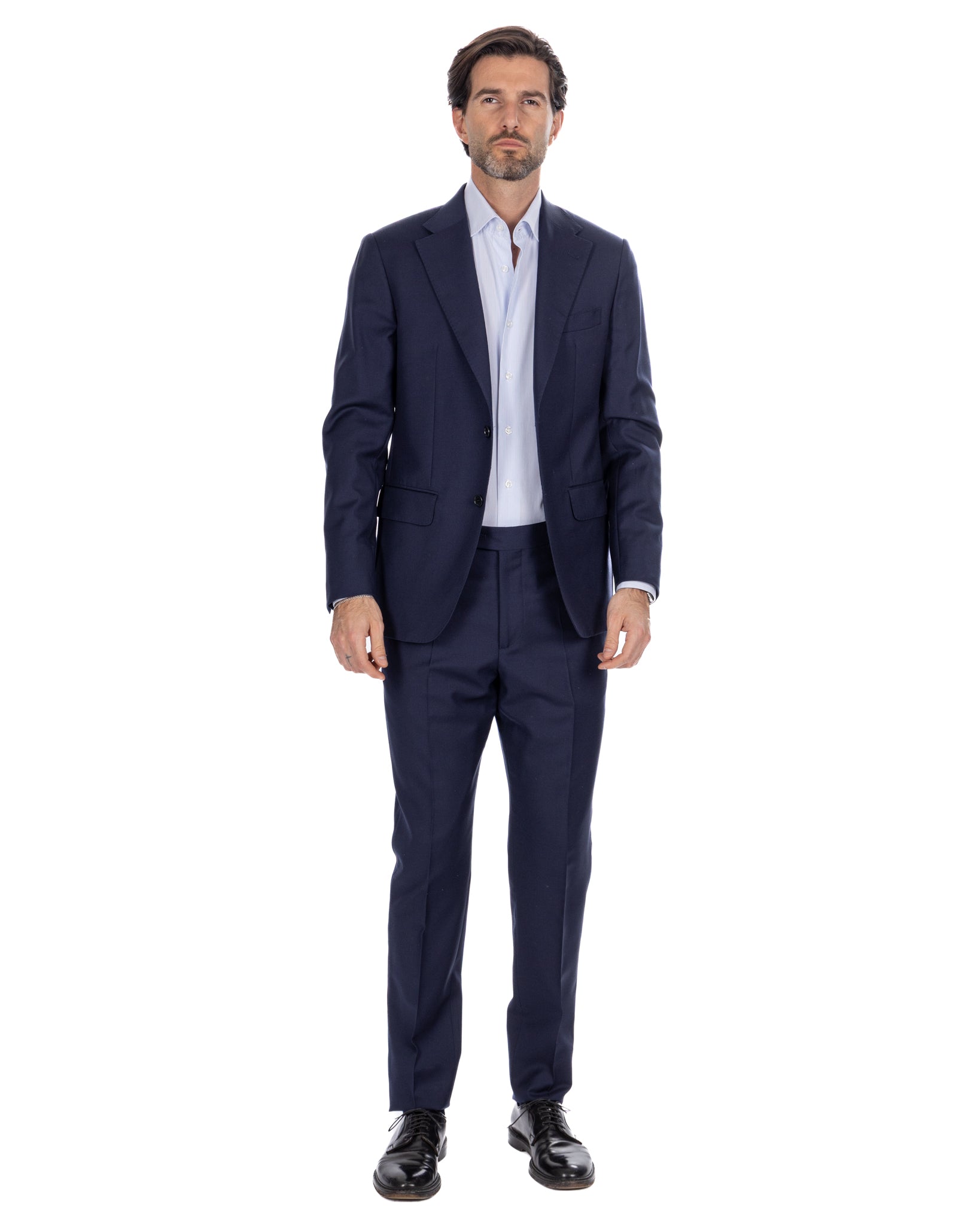 Abito Prati in lana blu