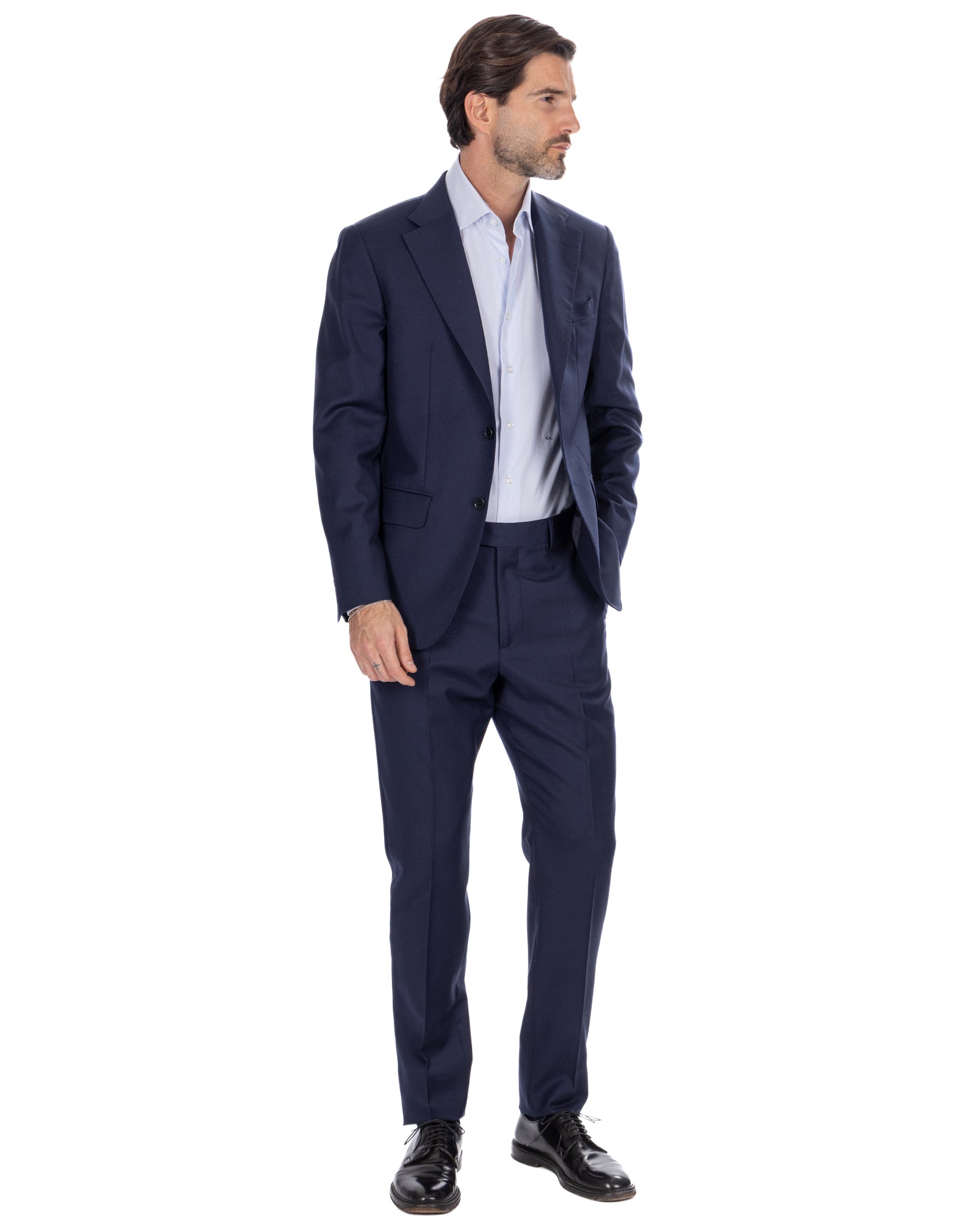 Abito Prati in lana blu