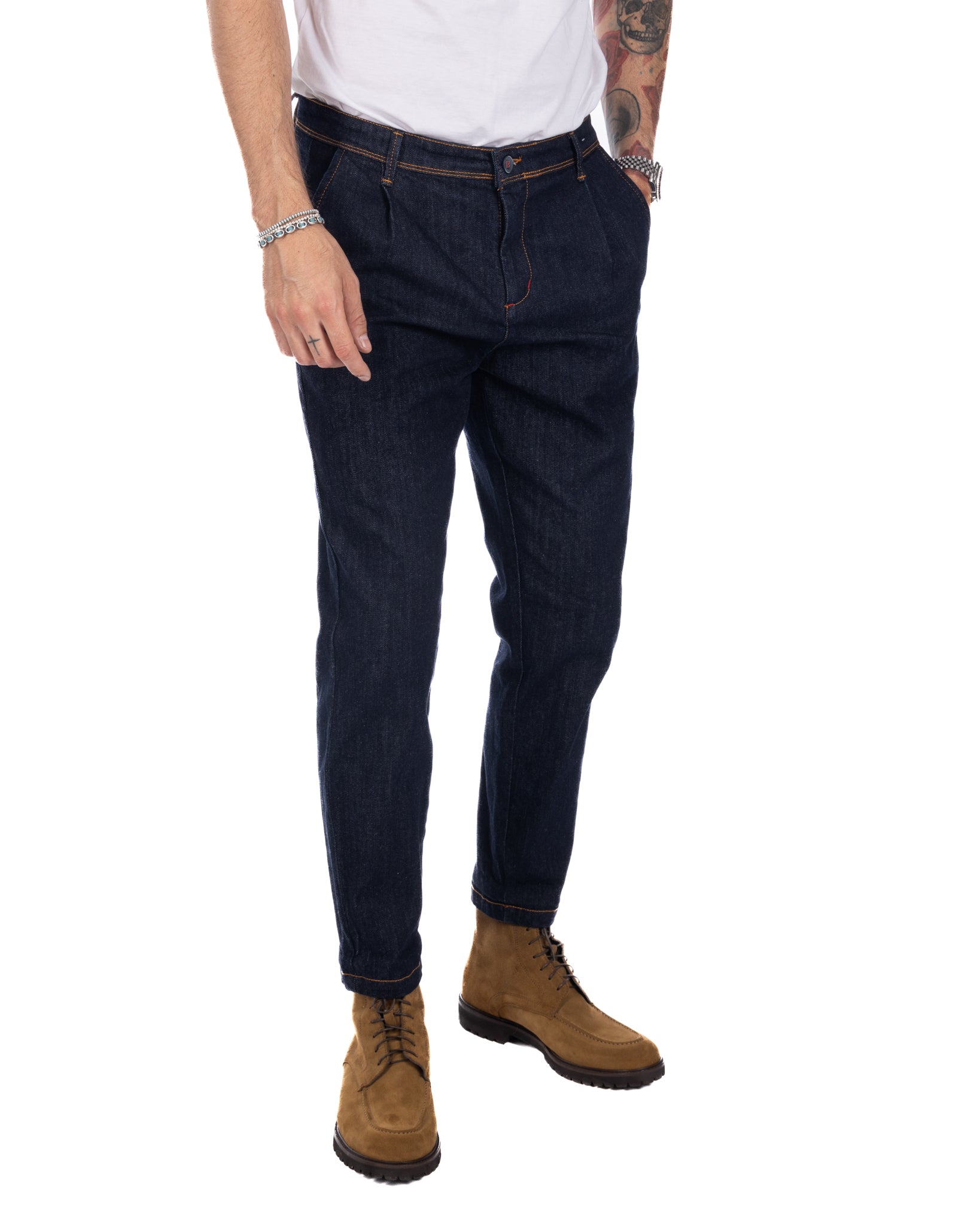 Orleans - jeans tasca america lavaggio zero