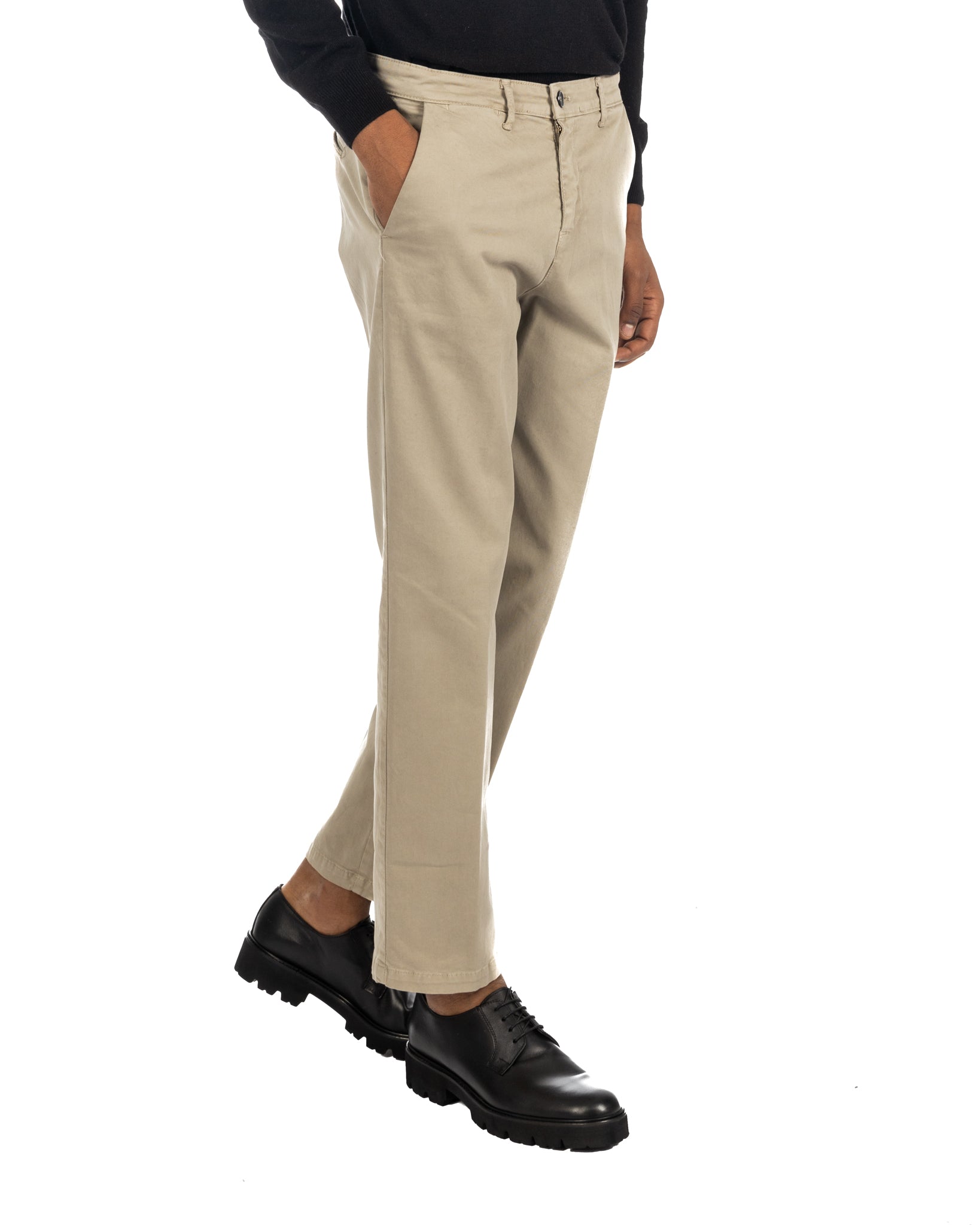 Sorrento - wide trousers with twine bottom