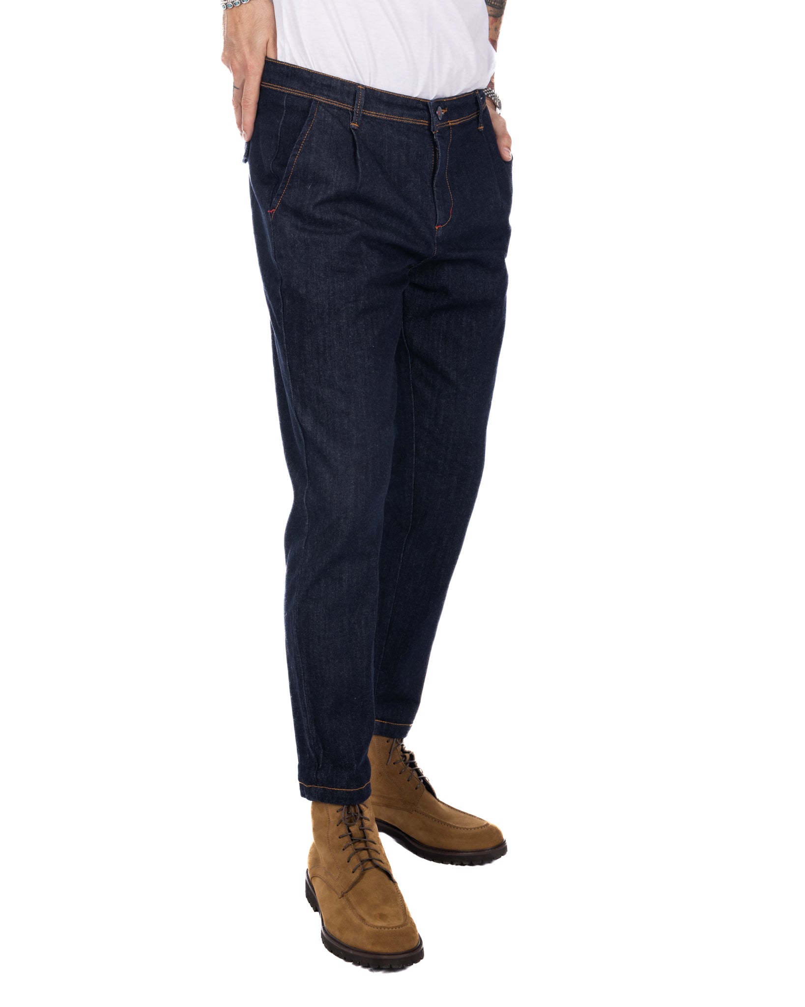 Orleans - zero wash america pocket jeans