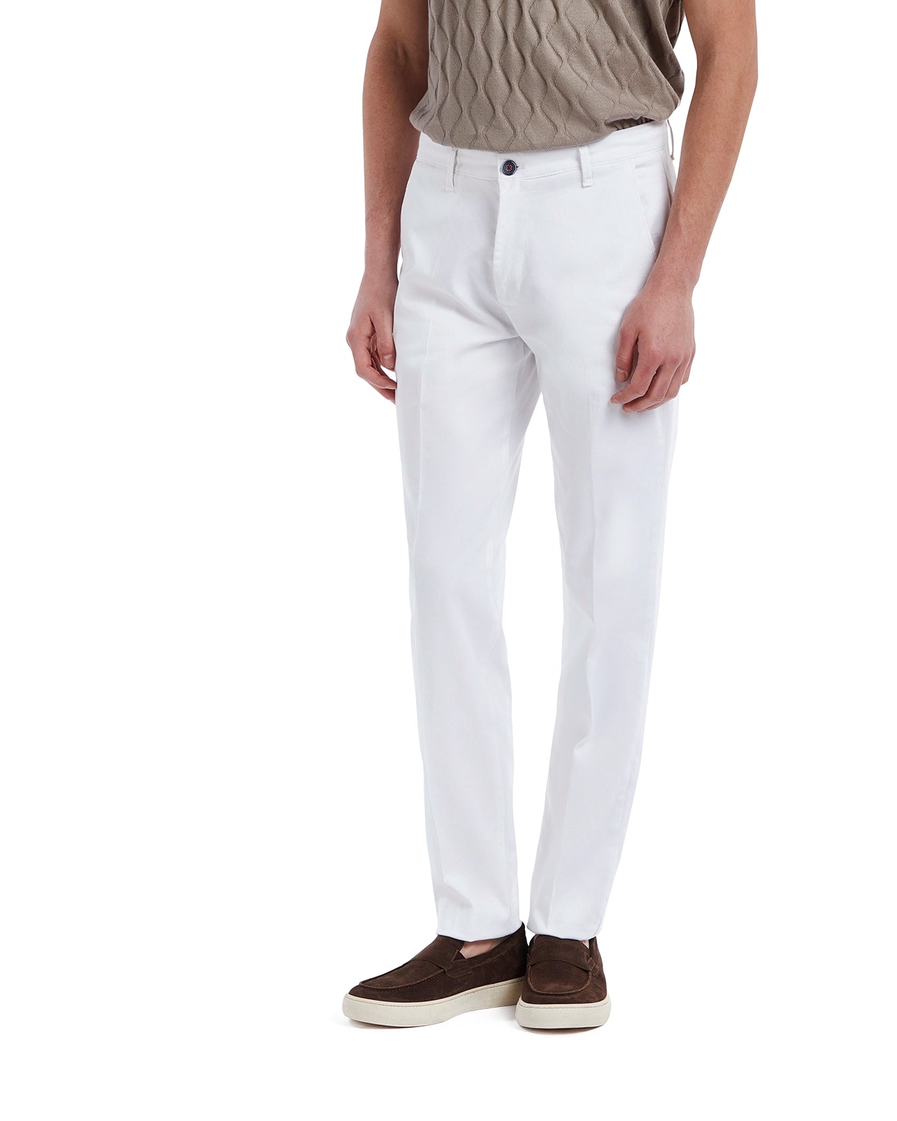 Pantalone Bill armaturato bianco