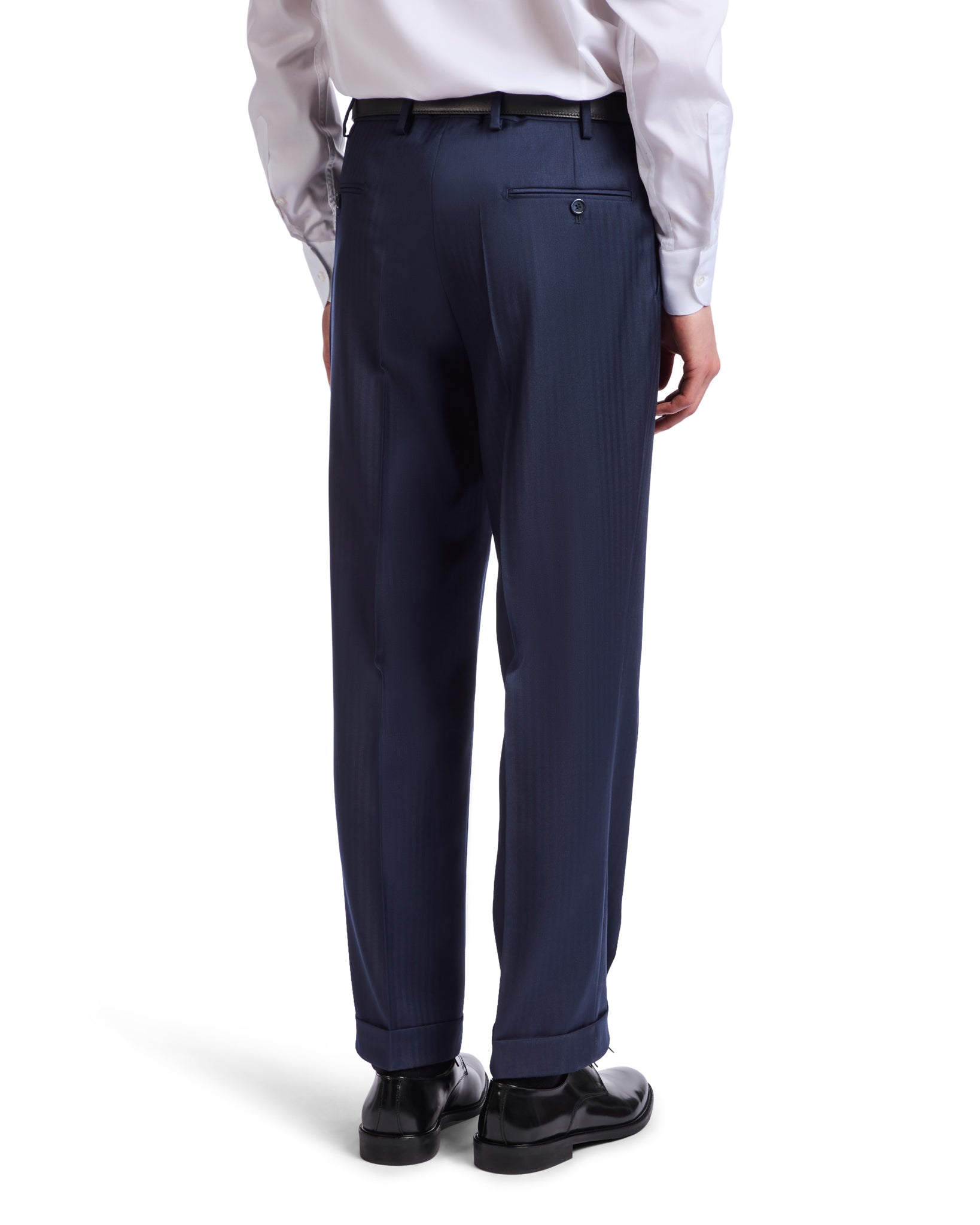 Traje Perennial Vitale Barberis Canonico espiga azul