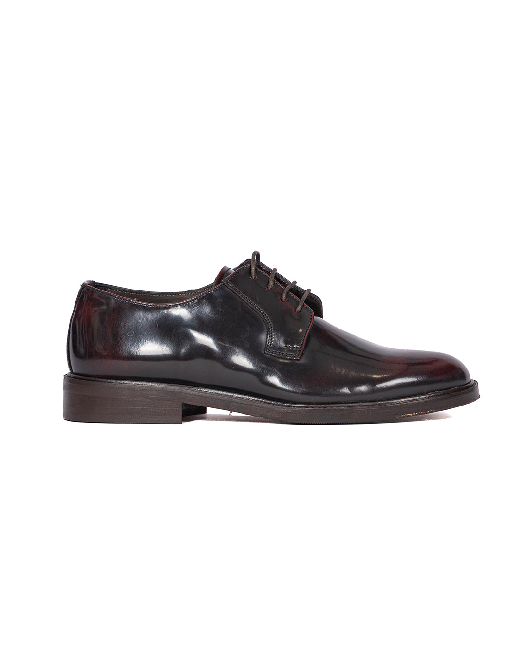 Derby Edgar in pelle bordeaux