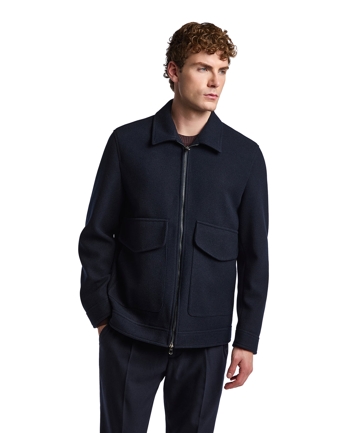 Vulcano blue coat