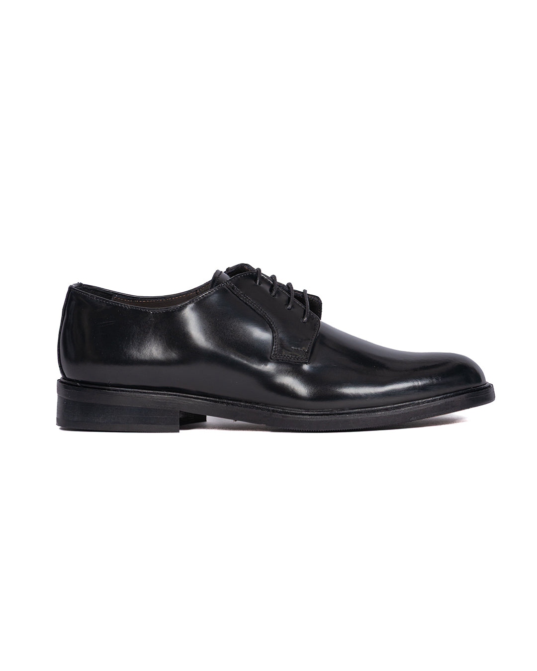 Derby Edgar in pelle nero
