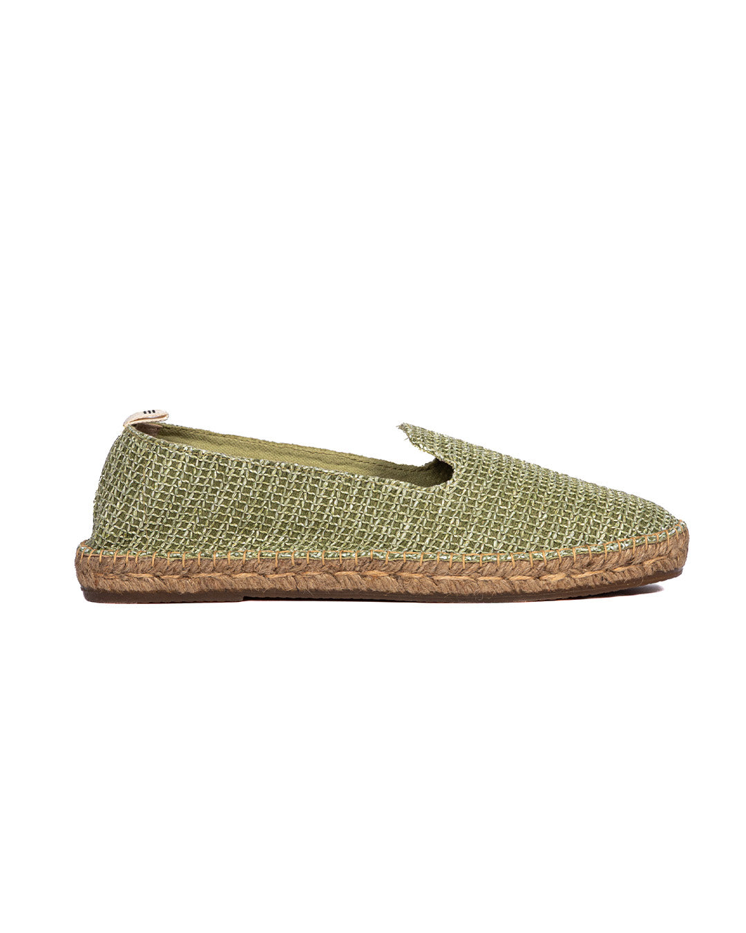 Gallipoli - espadrillas in rafia verde