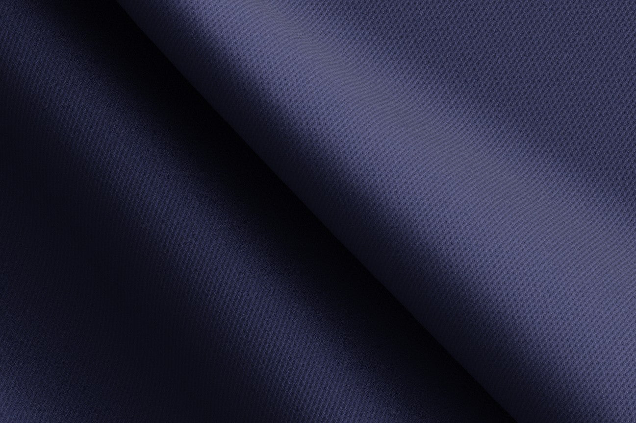 Veste tailleur en laine bleue 110s Canonico