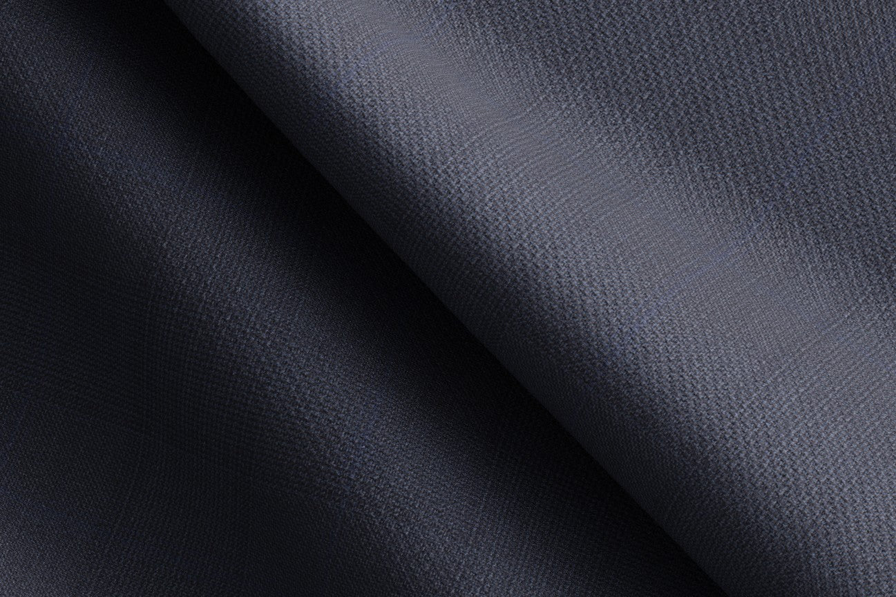 Giacca su misura lana 150s blu Loro Piana
