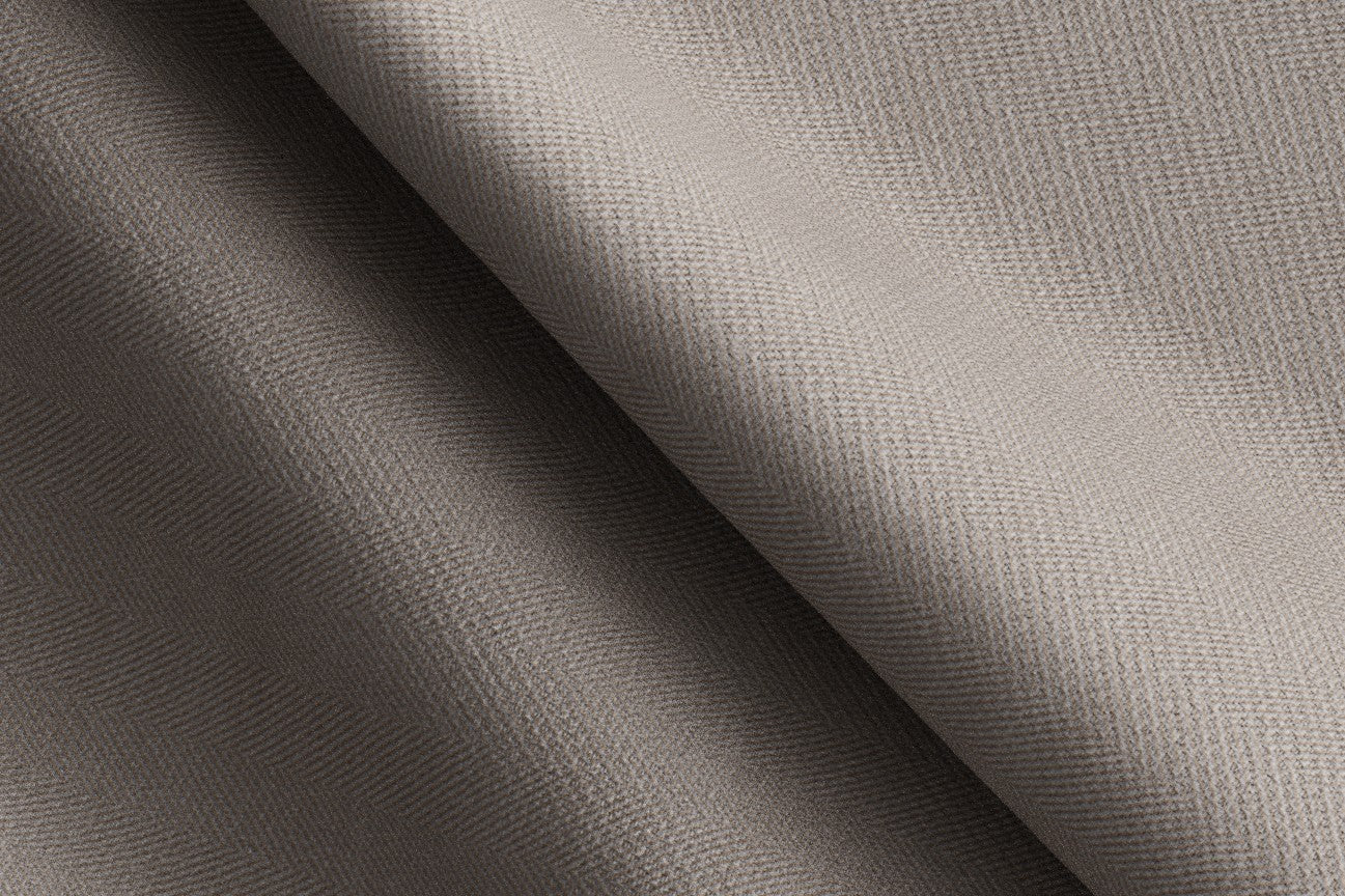 Pantalone con fascia su misura lana solaro 130s beige Caccioppoli