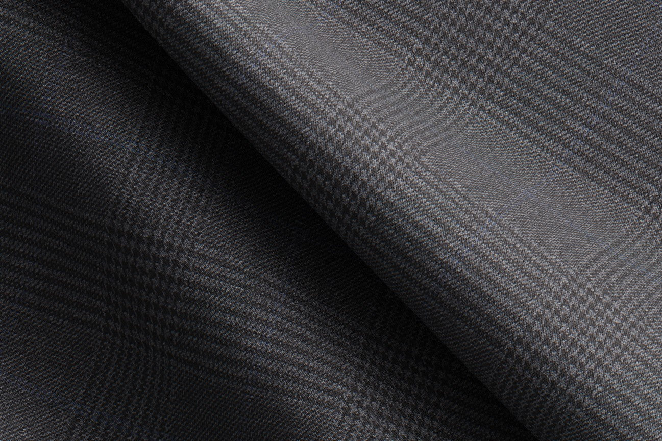 Costume tailleur en laine gris 110's Canonico