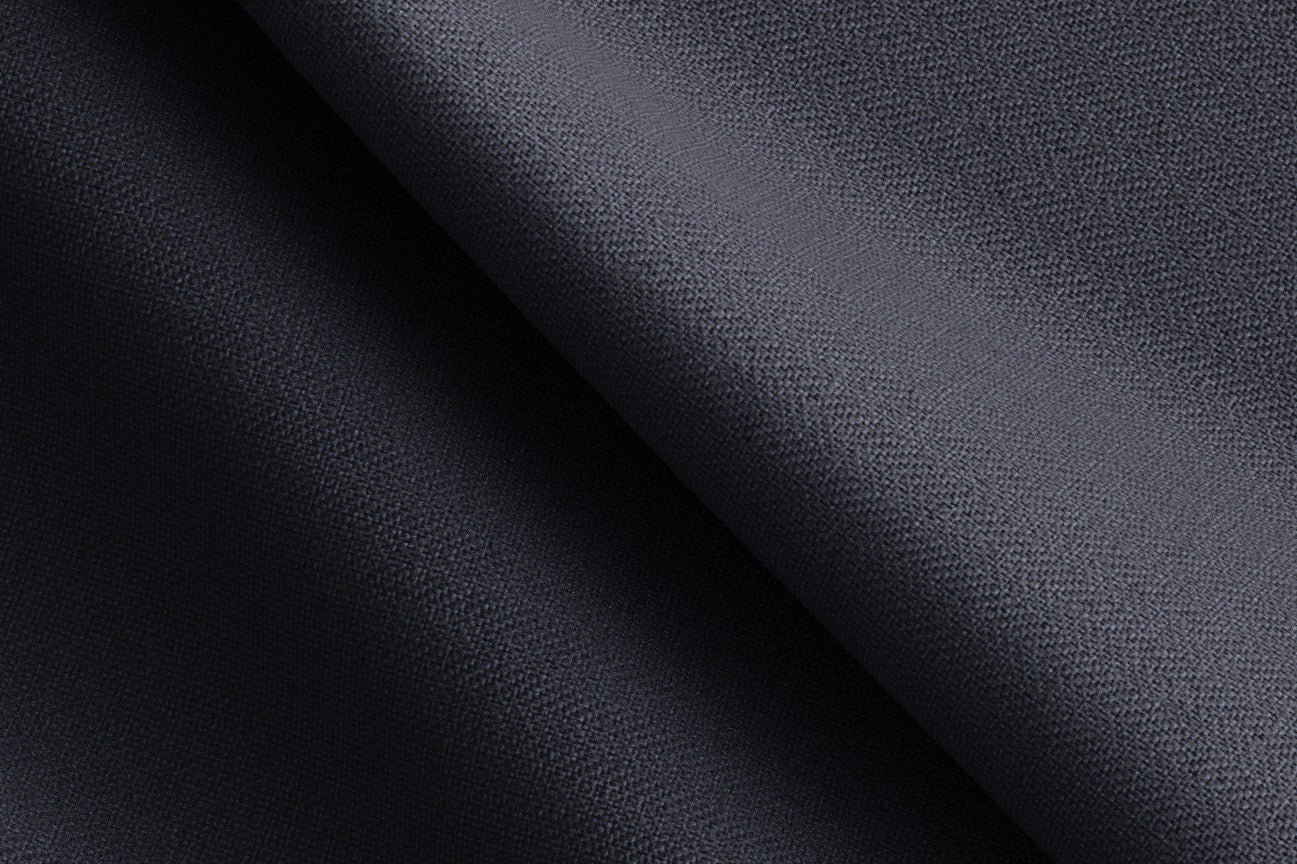 Gilet su misura lana 110s blu Canonico
