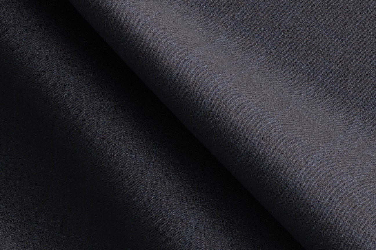 Giacca su misura lana 150s blu Loro Piana