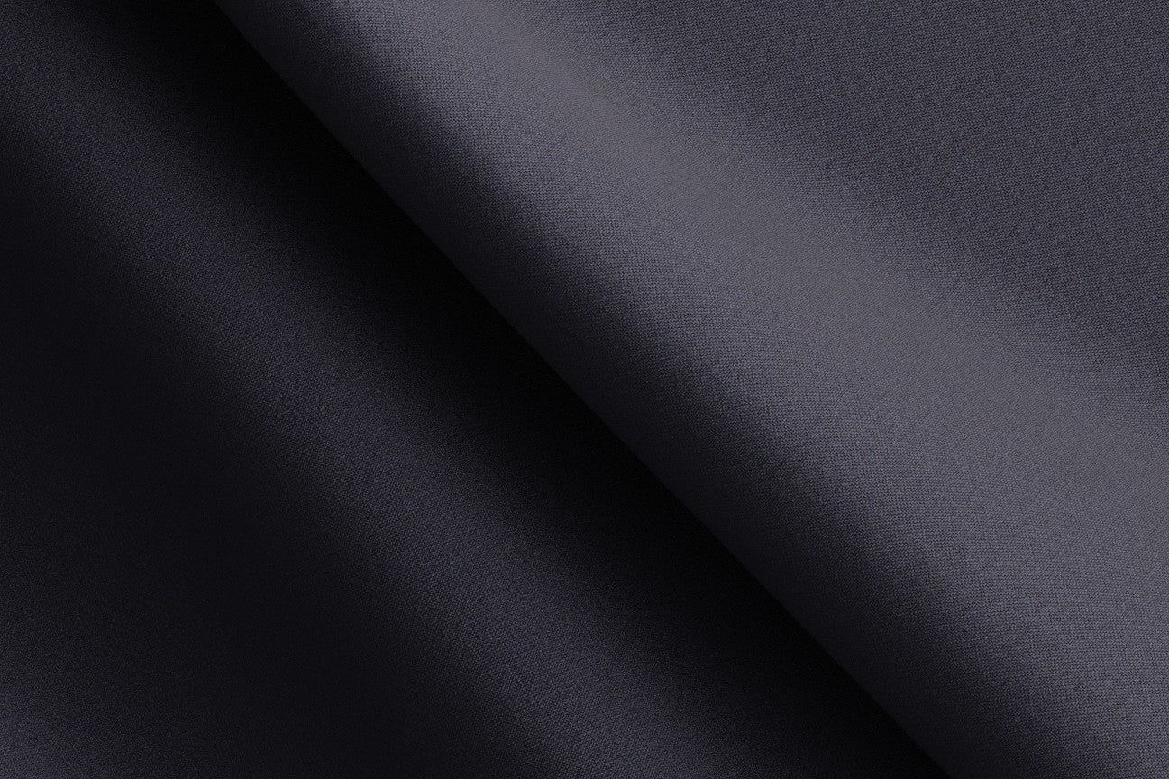 Gilet su misura lana 110s blu Canonico