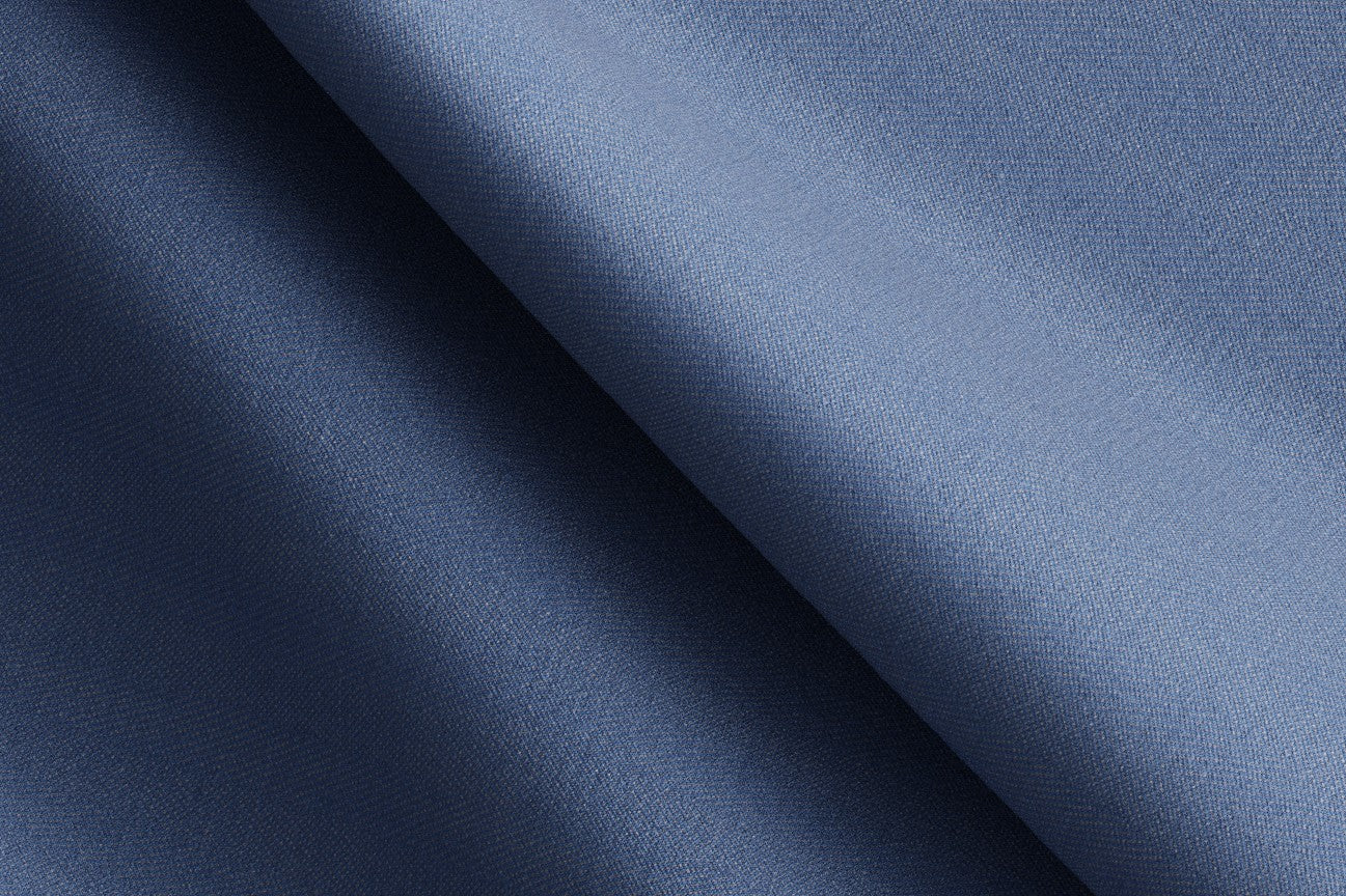Made-to-measure solaro 130s wool jacket in light blue Caccioppoli