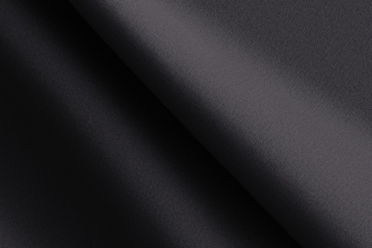 Pantalone con fascia su misura lana 120s blu Canonico