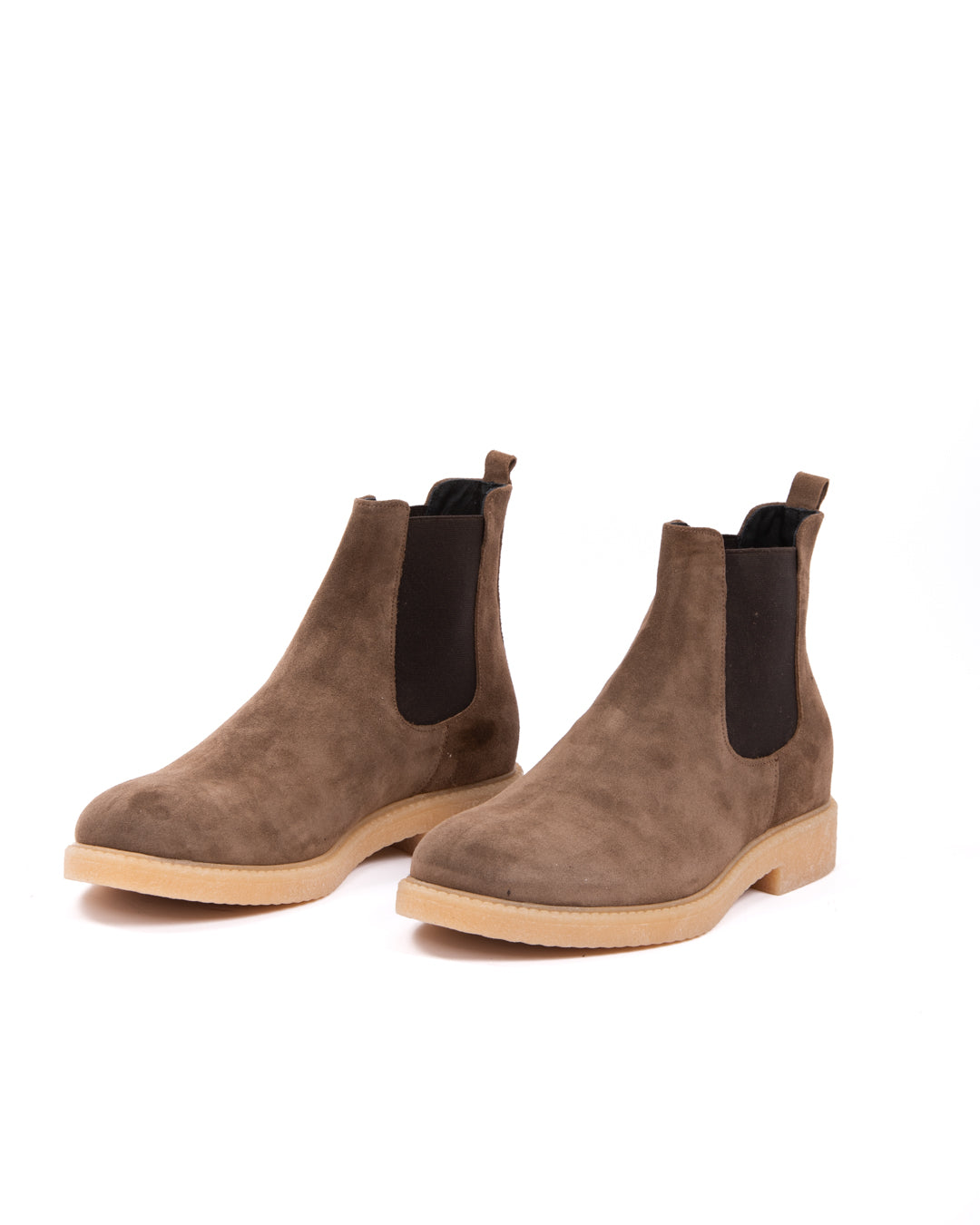 Eagle - crepe bottom ankle boot in steppe suede