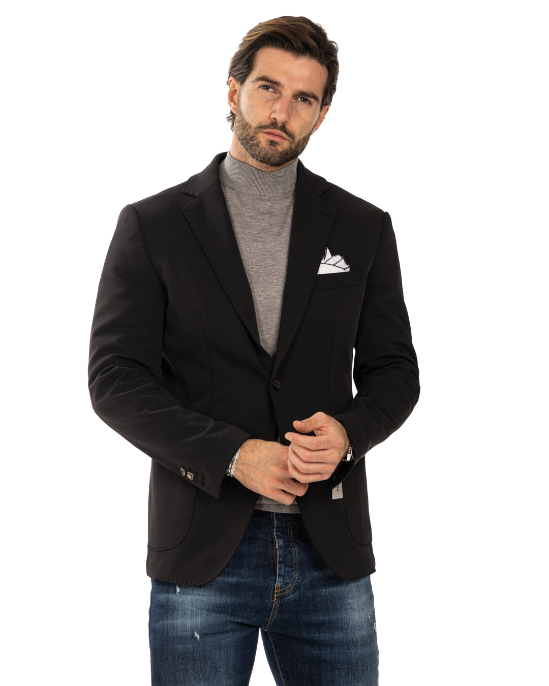 Smith - black technical jacket