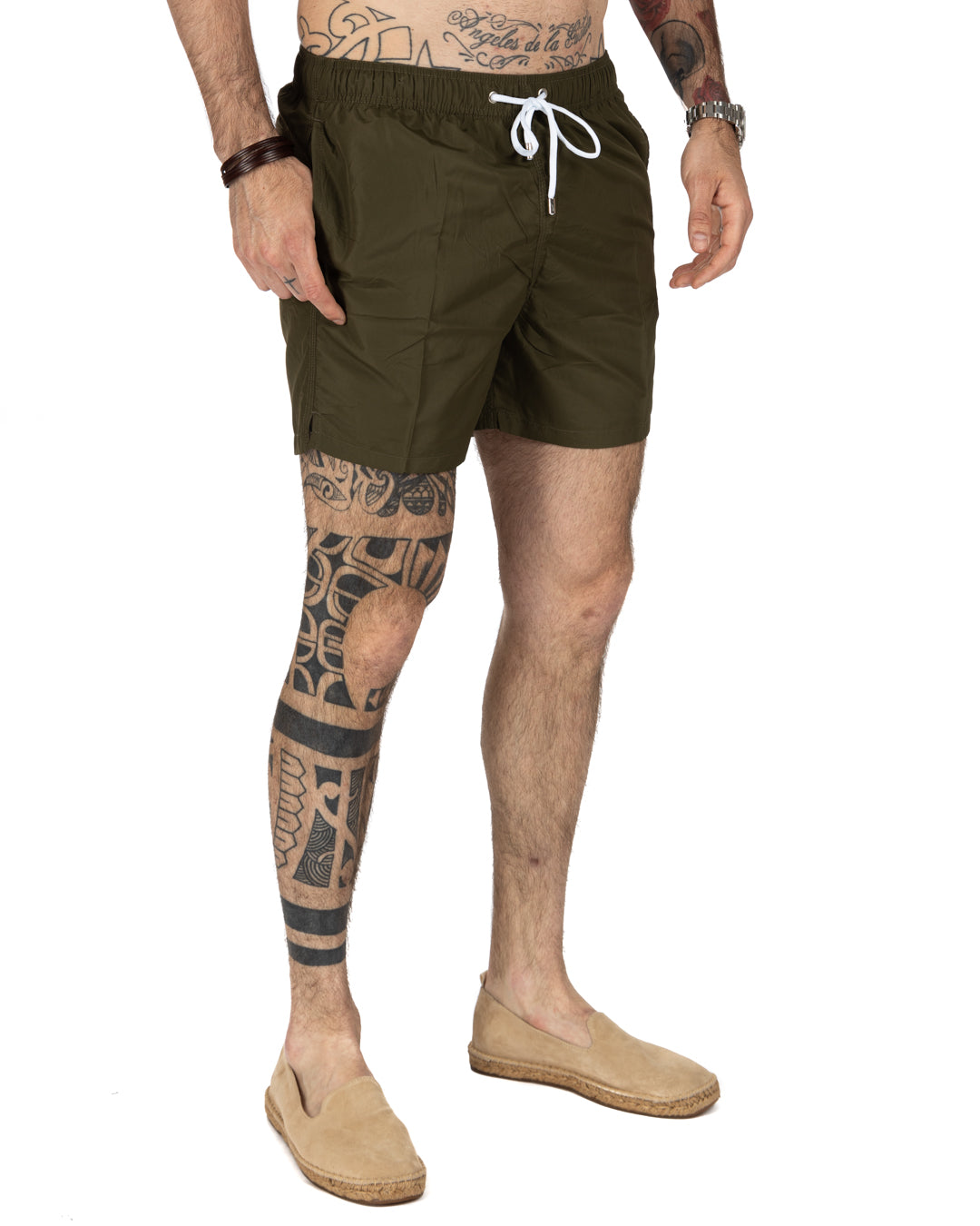 Maillot de bain - Solid Army Green