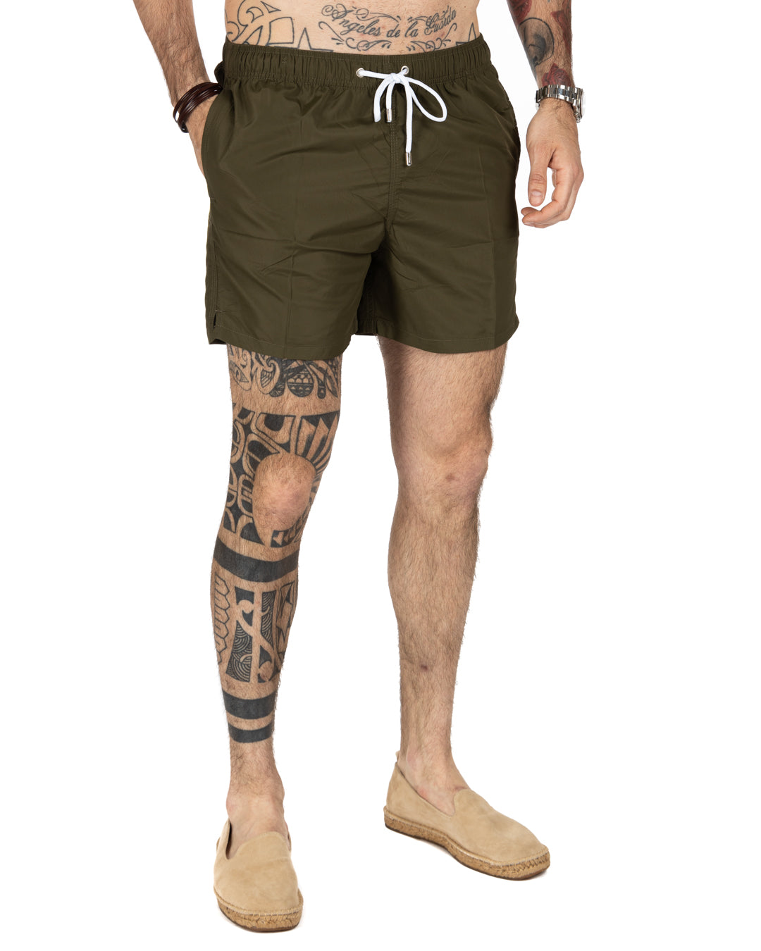 Maillot de bain - Solid Army Green