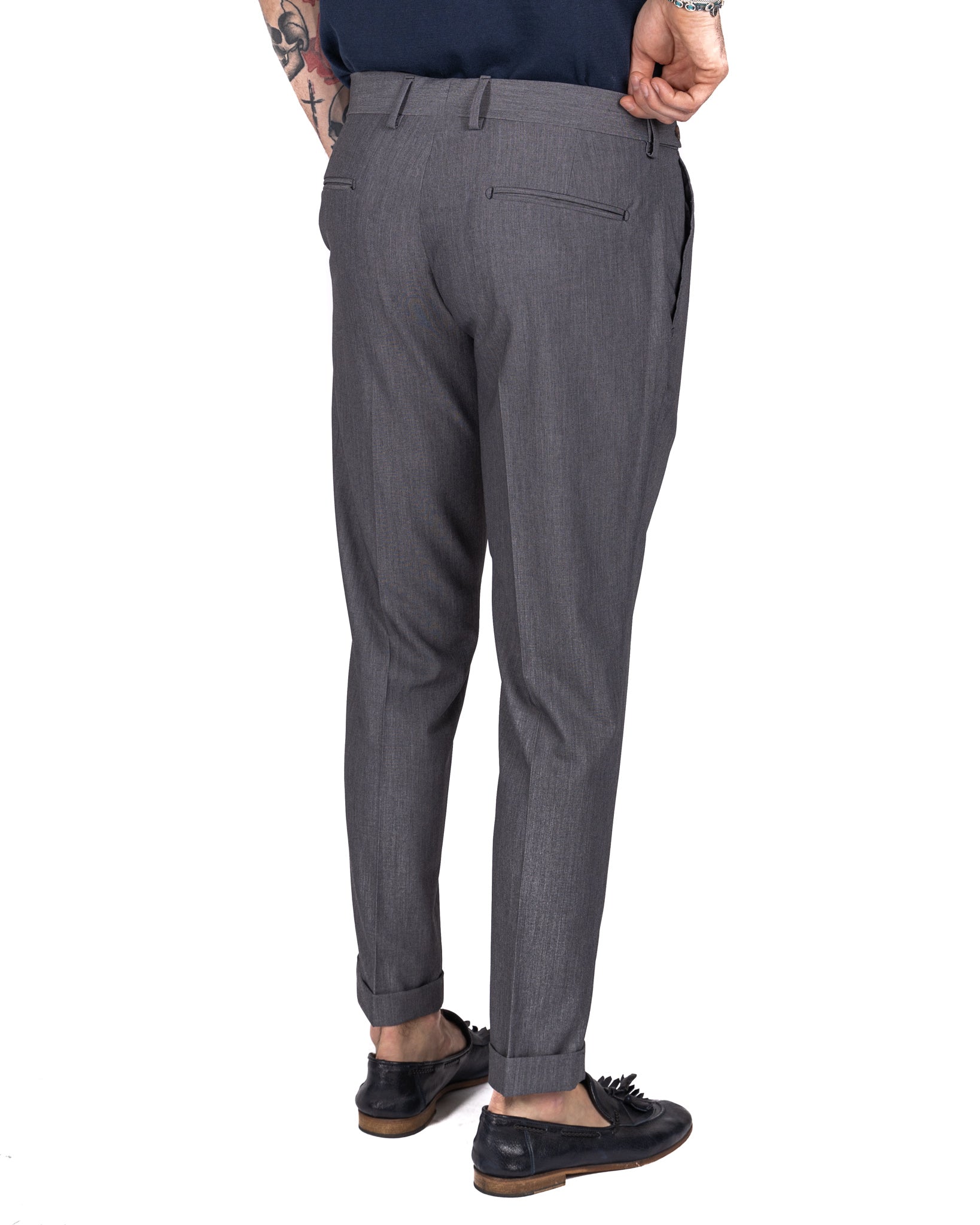 Milano - pantalone basic grigio
