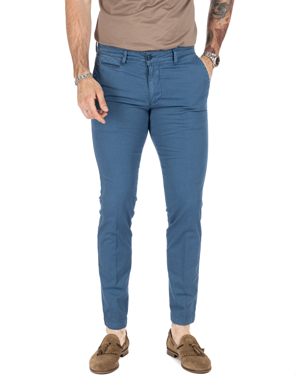 Frank - Pantalon basique en jean 