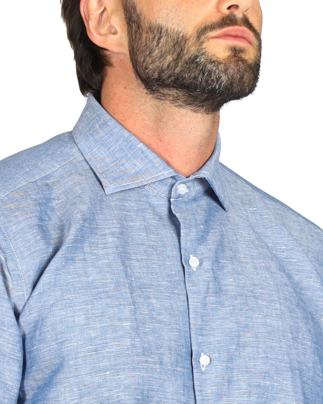 Praiano - La chemise en lin denim classique